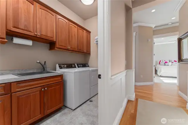 Main floor laundry