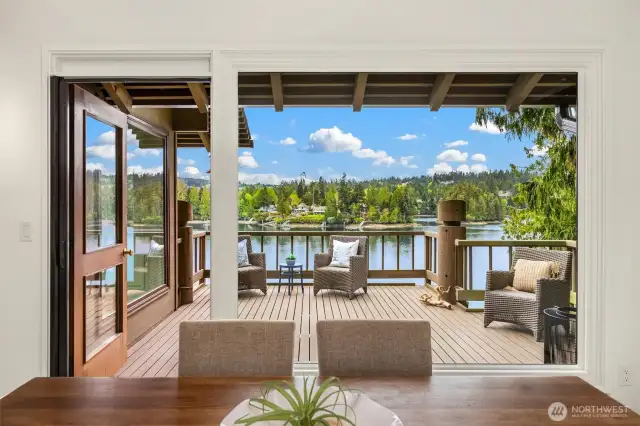 Imagine sitting at your dining table looking at this view everyday!