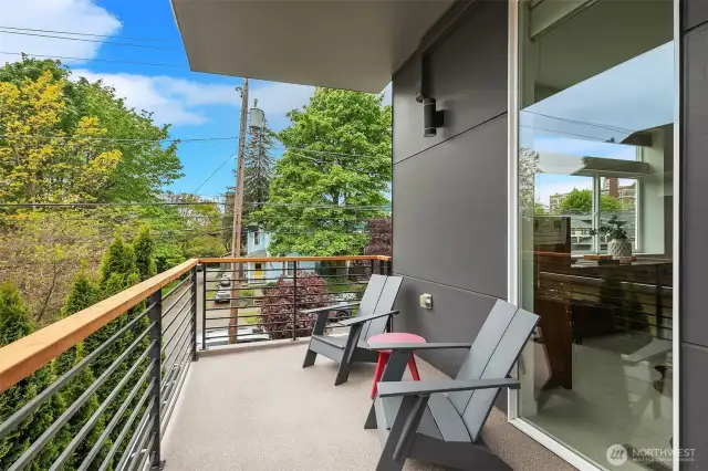 Deck off Primary bedroom