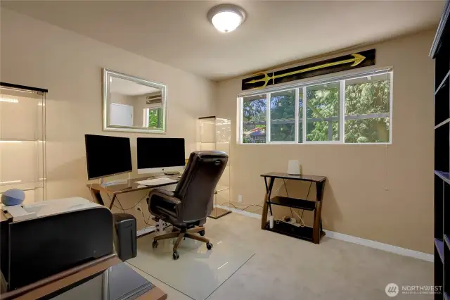 One of the four secondary bedrooms