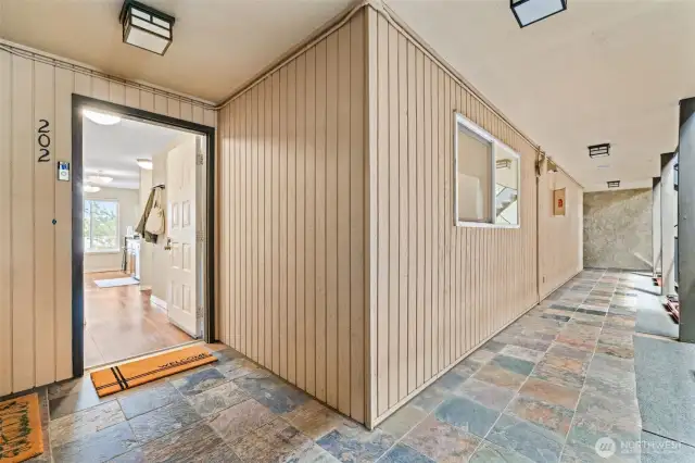 Entry to Unit 202