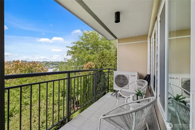 Private Balcony off Living Room
