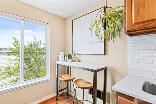 Eating Nook in Kitchen