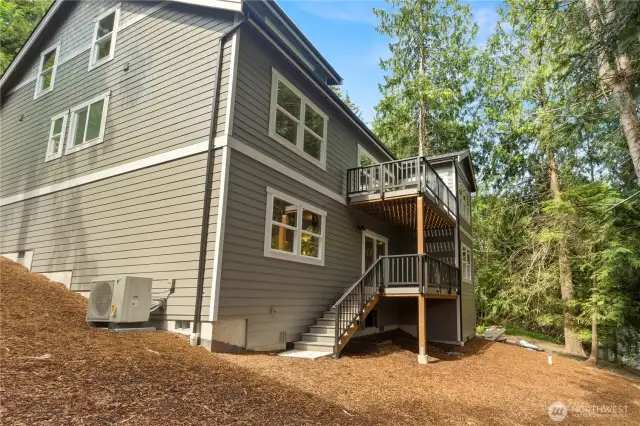 view from rear of house