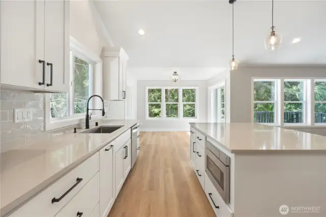 kitchen, dining
