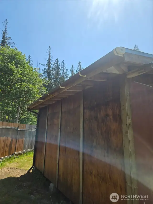 Laundry shed