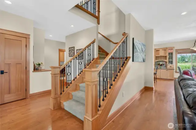 Beautiful custom woodwork details