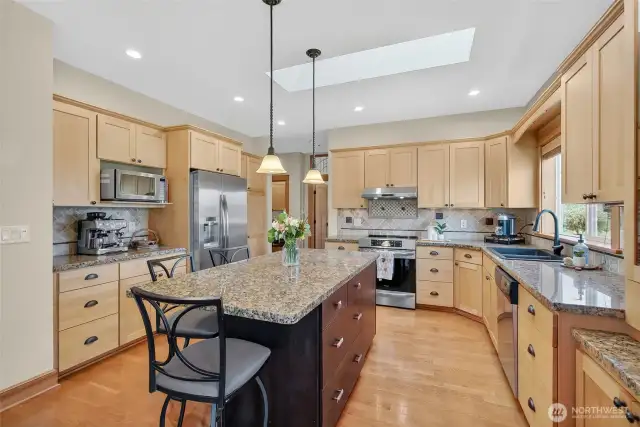 Skylights for more natural light