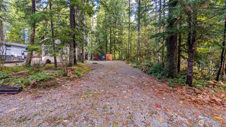 Corner lot located in the Glen Division 2 Lot 61 Wilderness Way. Bring your RV or add a park model and enjoy!