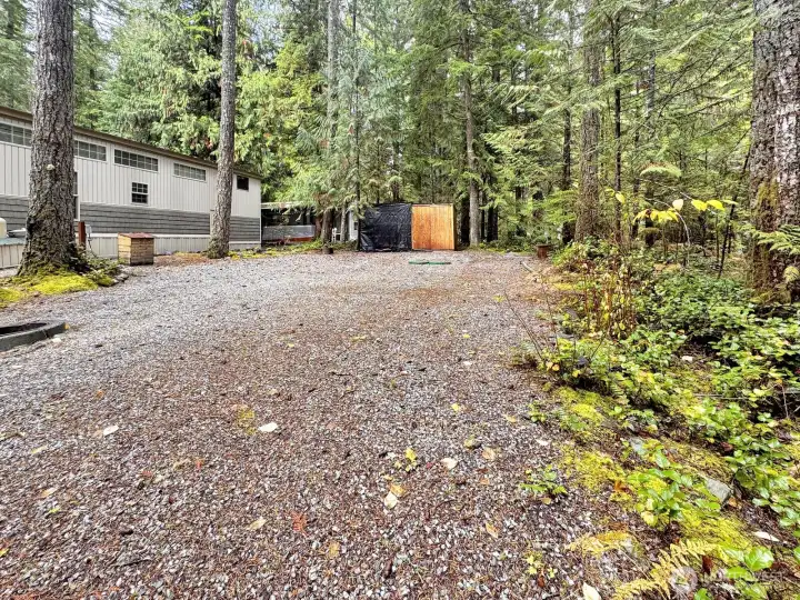 RV parking and hookups.