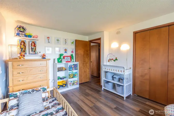 Bedroom 2, large closets & lots of natural light