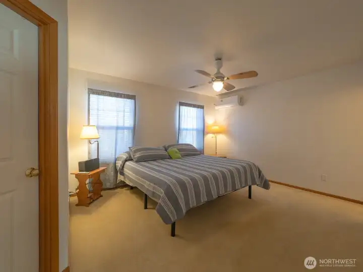 Primary Bedroom large enough for a King size bed