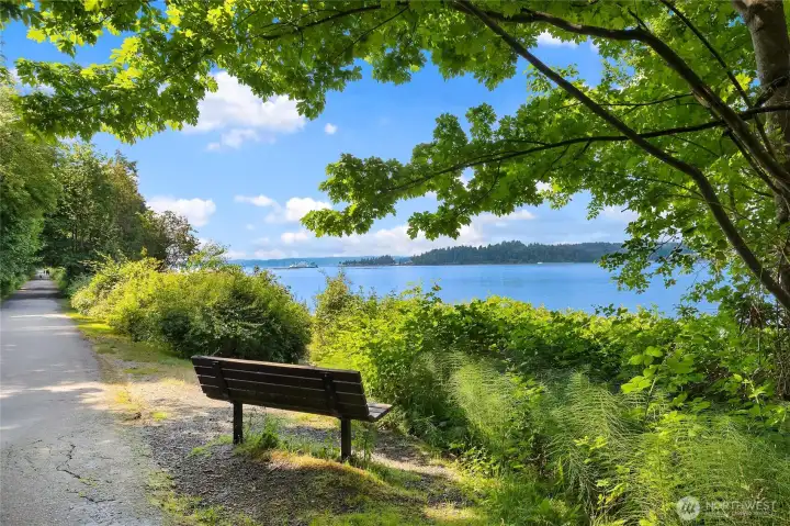 The very best walking and cycling area on the Island is so close