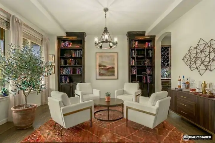 Dining room option as a sitting room