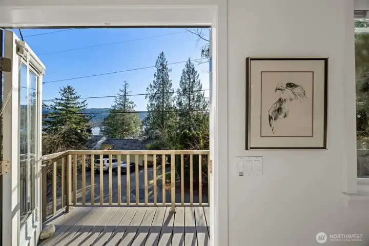 Ahhh…the views! What a place for coffee in the morning, or reading a good book while sunning in the afternoon!