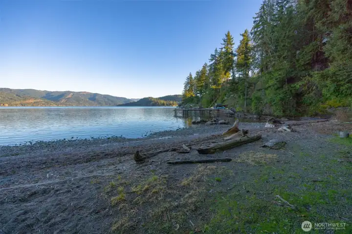 Another view of the community beach.