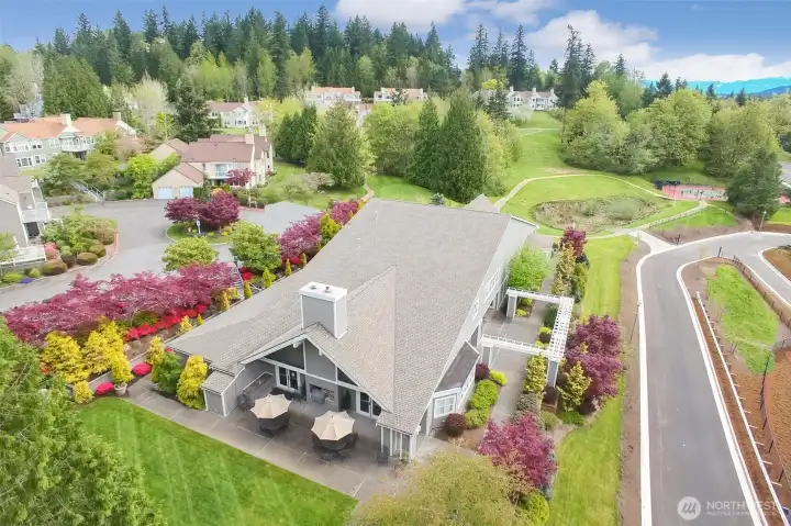 Community Clubhouse and Hilltop Village.