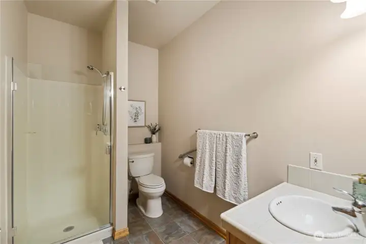 And - guests can have their own bathroom! And - guests can have their own bathroom!