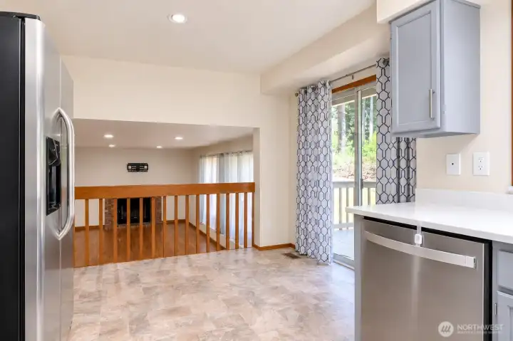Kitchen - dining Kitchen - dining