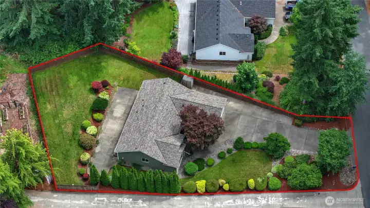 Impeccable landscaping