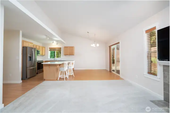vaulted ceilings