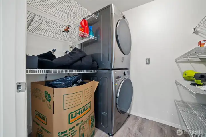 Walk in pantry and utility room on main level