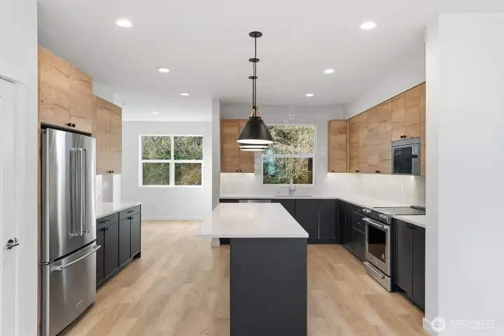 Pictures of finished home with similar floor plan and interior spec.