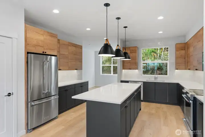 Pictures of finished home with similar floor plan and interior spec.