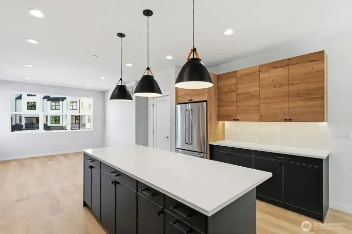 Pictures of finished home with similar floor plan and interior spec.