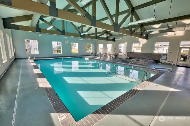 The Breakers has an indoor pool and hot tub area