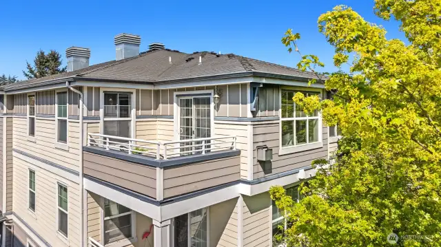 Stunning corner unit filled with incredible natural light.