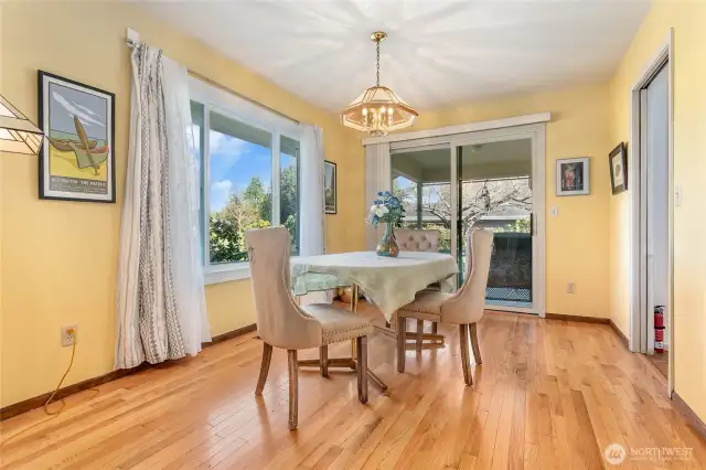 Formal dining area