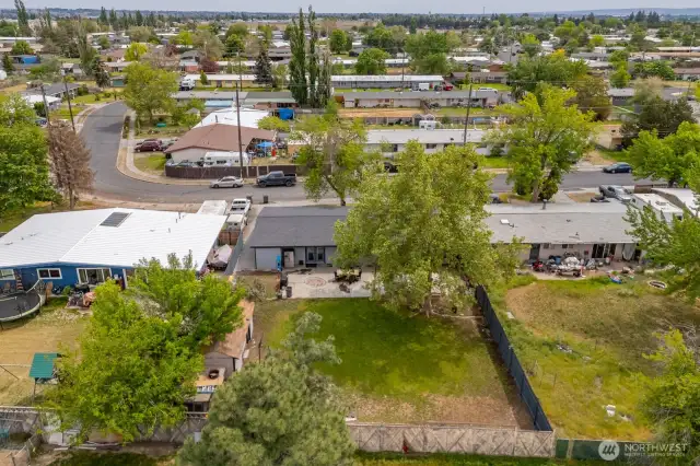 Rear of Home Birds Eye View