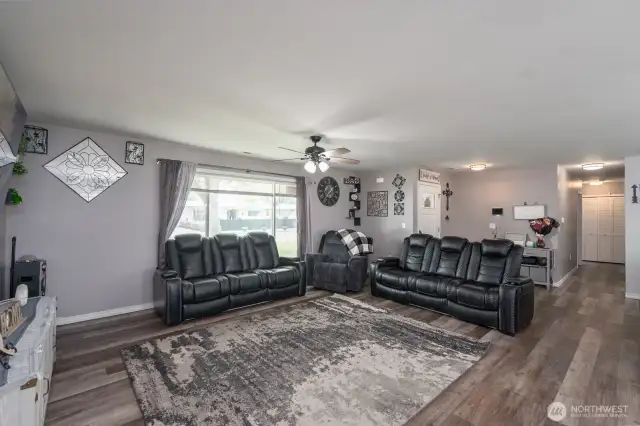 Entry and living room