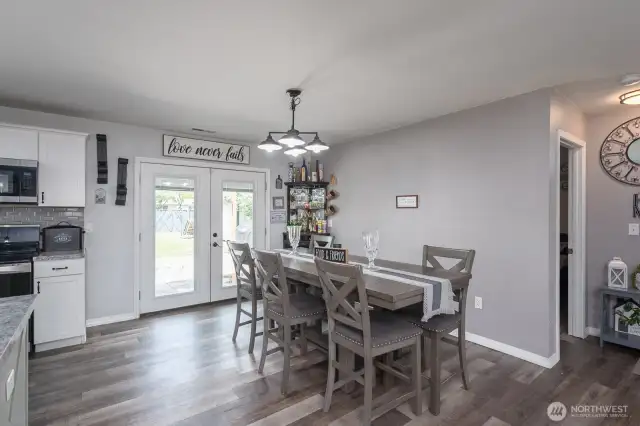 Dining area