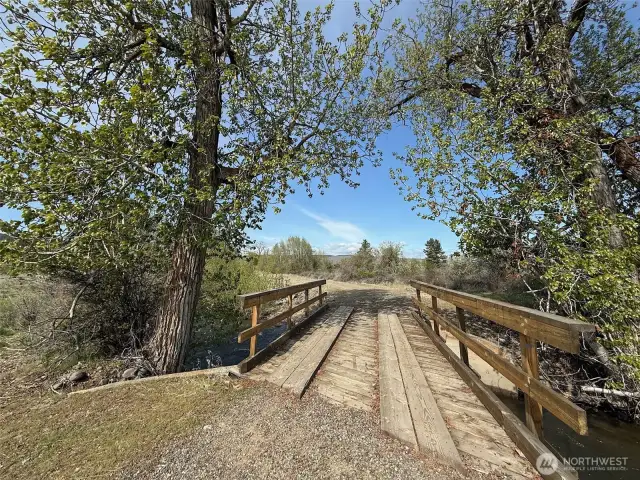 KRD Service Road on North Boundary