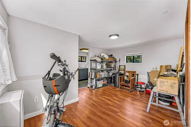 Living room area of the shop