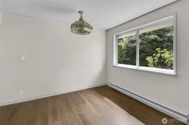 Dining room with loads of natural light