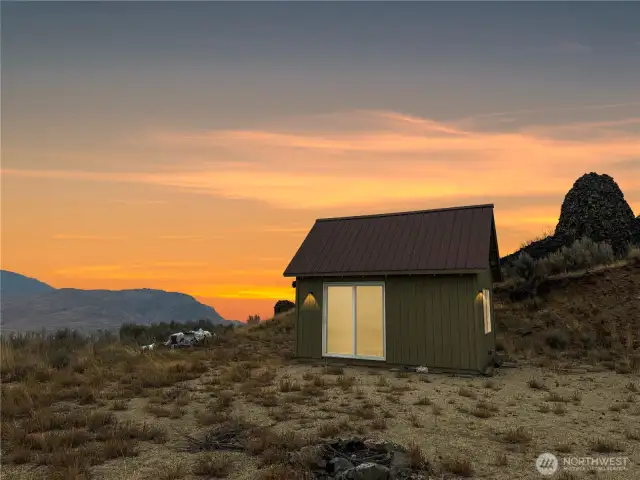 Your cozy cabin WITH running water on 19.97 acres of land, perfect for those seeking solitude and simplicity