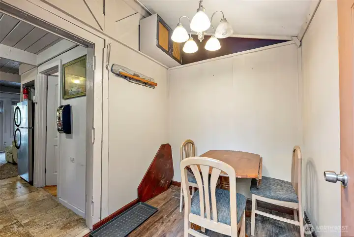 Dedicated Dining Area or Mudroom Location by the Back Entrance
