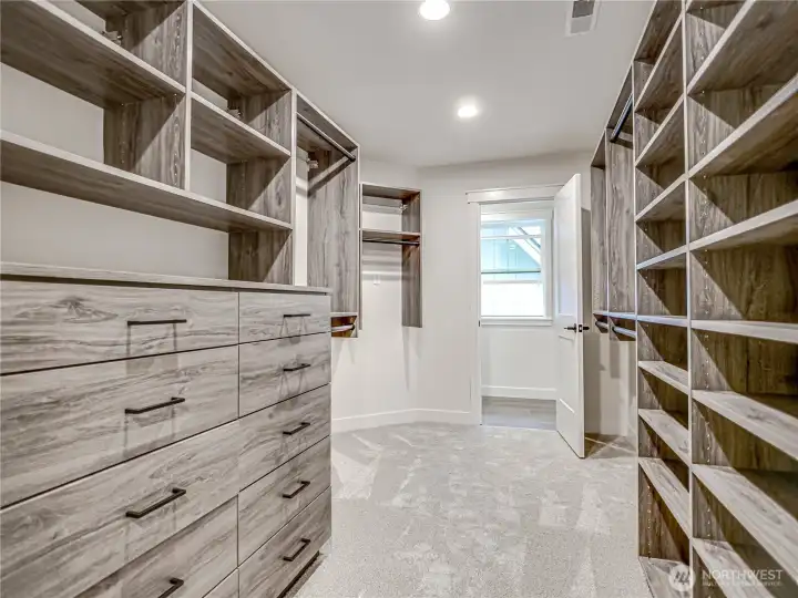 Primary Bedroom Walk-in closet