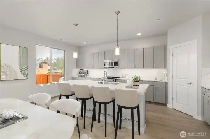 Virtually Staged. Photos are of another Chinook plan. Actual colors and finishes will vary. See site agents for details.