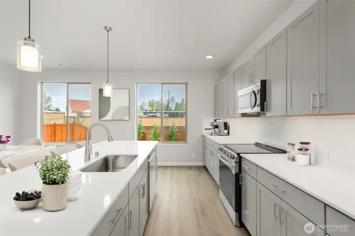 Virtually Staged. Photos are of another Chinook plan. Actual colors and finishes will vary. See site agents for details.