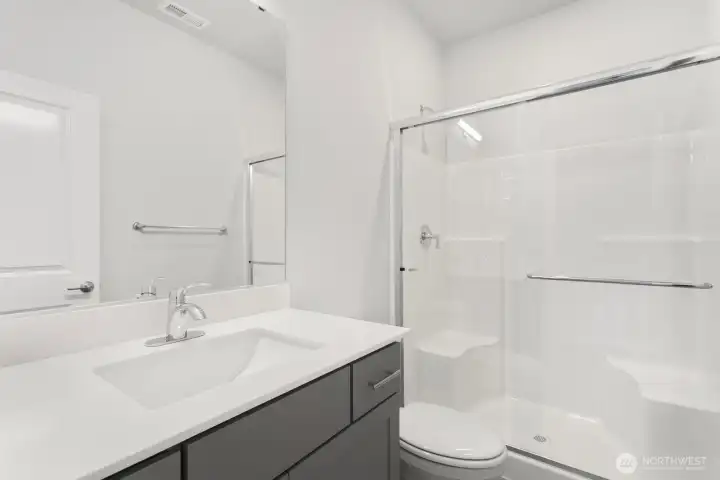 Photos are of another Chinook plan. Actual colors and finishes will vary. See site agents for details.