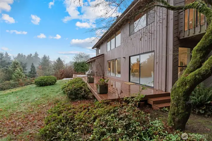 Back of Home Looking East  6008 Indian Trail NE, Tacoma, WA 98422