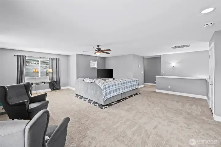 Large rec room upstairs