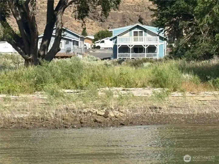 View from the beach