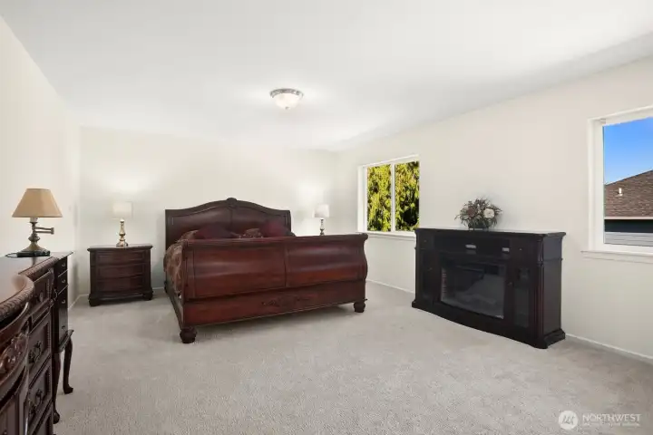 Main bedroom upstairs.