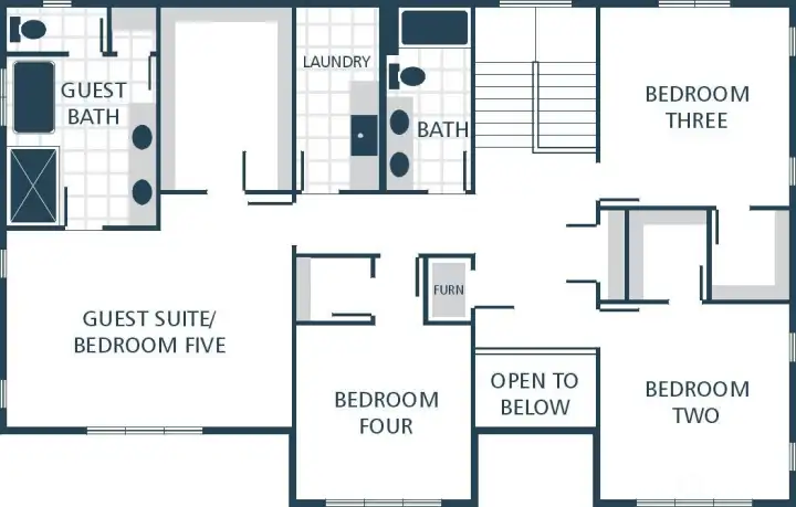Photographs are for illustrative purposes only. Features, finishes, interior/exterior colors, landscaping and floorplan shown may vary from actual homes built