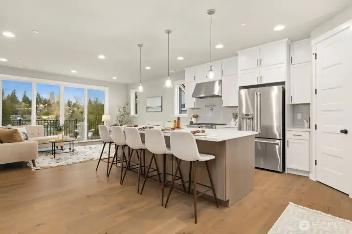 Photographs are for illustrative purposes only. Features, finishes, interior/exterior colors, landscaping and floorplan shown may vary from actual homes built